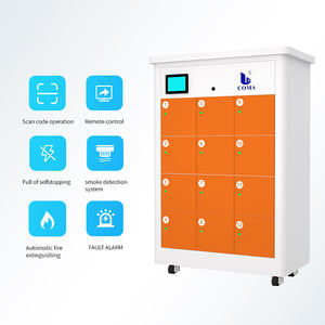Replaceable Portable Lithium Battery Pack <strong>Station</strong> with Safety Alarm Replace Batteries Bank Cabinet for <strong>E</strong>-<strong>bike</strong> Power Need - Product Image 3