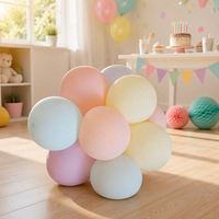 100 pièces de ballons en latex mat de couleur unie pastel macaron de 30 cm, de qualité professionnelle, écologiques, pour la décoration de festivals