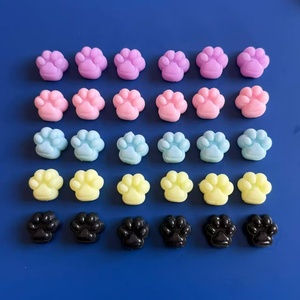 Hot Selling Colorful Mini <b>Cat</b> Paw Mochi <b>Squishy</b> Creative Toy Stress Relief Venting Capsule Fidget Toy Gifts - Product Image 4