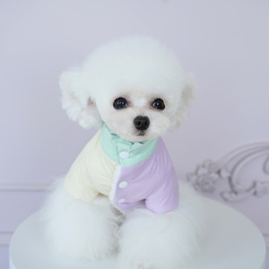 <span class=keywords><strong>Veste</strong></span> d'<span class=keywords><strong>hiver</strong></span> imperméable en coton, mignonne, luxueuse et moderne pour chiots, chiens et chats, vêtements d'extérieur pour animaux de compagnie à enfiler - Product Image 2