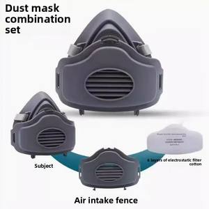 หน้ากากกันฝุ่นใช้ซ้ำได้หน้ากากกันฝุ่นใช้ในอุตสาหกรรมหน้ากากกันฝุ่นพร้อมตัวกรอง - Product Image 2