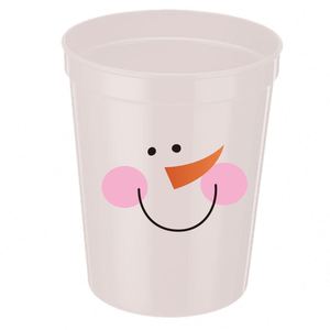 Reusable 16oz Christmas <b>Stadium</b> Cups Bulk Holiday Party Favors & Custom Plastic Cups - Product Image 4