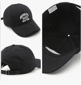 شعار مخصص للكبار قابل للتعديل مطرز من مدن الولايات المتحدة الأمريكية-نمط جديد من نيويورك بروكلين أسود مطبوع - Product Image 3