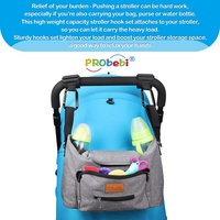 Probebi personnalisable ABS poussette accessoires bébé sac crochet Clips pour Buggy armoire cuisine salon et salle de bain stockage