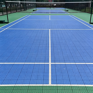 Thermoplastic Mosaic <b>Interlocking</b> <b>Floor</b> <b>Tiles</b> Locking Design Suitable for Kindergarten Sports Field School - Product Image 1