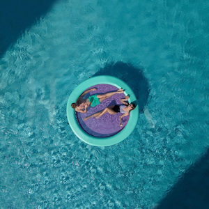 La piscine gonflable de lit d'air de PVC flotte le coussin de soleil marin de hamac flottant de l'eau pour le divertissement - Product Image 4