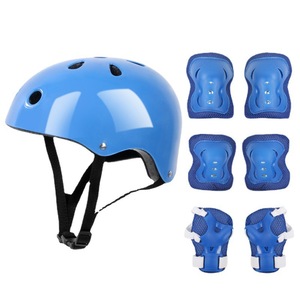 Casque de sécurité <span class=keywords><strong>pour</strong></span> enfants <span class=keywords><strong>pour</strong></span> le skateboard en plein air avec protège-coudes et genouillères <span class=keywords><strong>pour</strong></span> tout-petits, enfants, vélo, cyclisme, patinage, trottinette - Product Image 6