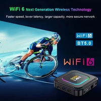 Reproductor Multimedia de TV, Decodificador Android Inalámbrico Wifi 8K 4G 32G 8G Dual Octa Core 1000MBps