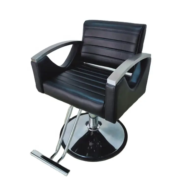 Kisen Retro Haar wasch geschäft Salon Spiegel Styling Stuhl im chinesischen Stil mit schwarzer Klauen basis made in China