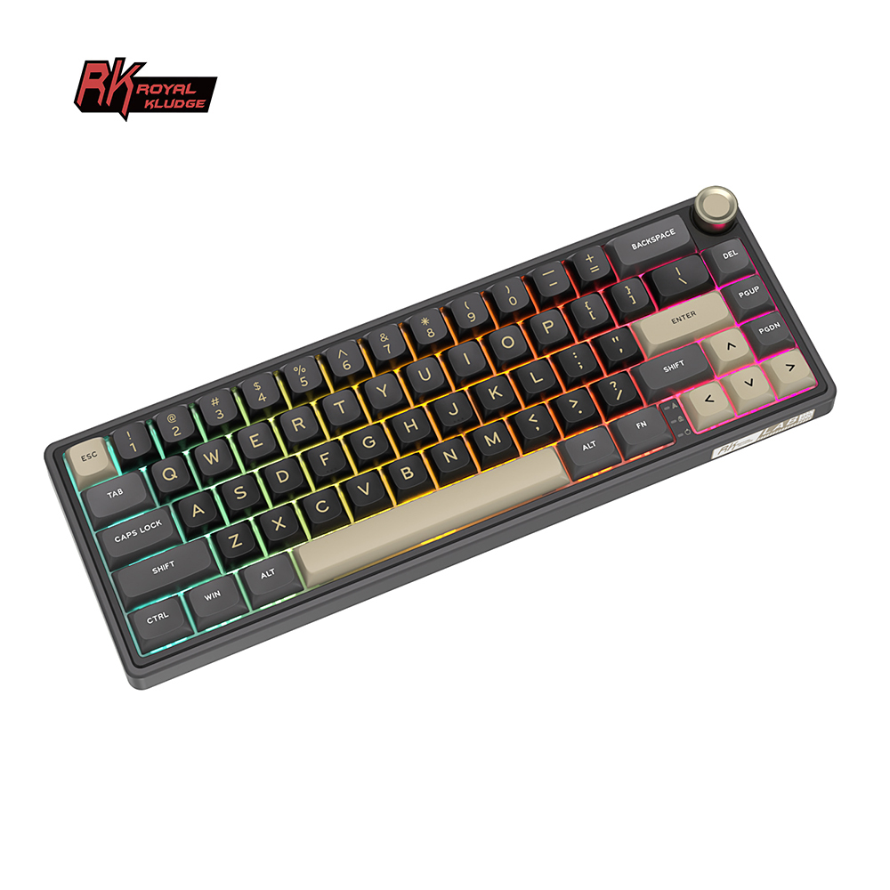 Royal Kludge RK R65 メカニカルゲーミングキーボード 66キー Type-C