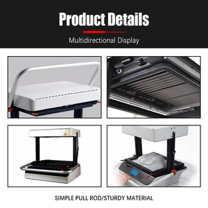 HLTNC Mini Small Automatic 3D Modeling Abs Plastic PVC Blister Vacuum Thermoforming Forming Machines - Product Image 4