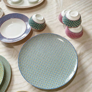 European Luxury 41pcs Exquisite Bone Porcelain <b>Dinner</b> <b>Set</b> - Product Image 5