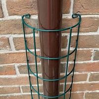 Treillis métallique pour plantes grimpantes Pois et fleurs Treillis demi-rond en métal pour la culture de légumes