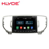 Autoradio stéréo Android Klyde 128 Go PX5 Octa Core pour Kia Sportage 2016 2017 2018 avec CarPlay sans fil et DSP automatique