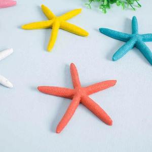 Beach Tema Resina Bianca Sea Stars Ornamenti Stelle Marine Wedding Decor per le Vendite - Product Image 3