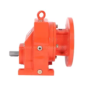 WR series helical gearbox with ac motor reductor flange mounted gear reducer