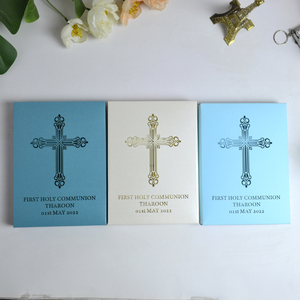 Cartes <span class=keywords><strong>d</strong></span>'<span class=keywords><strong>invitation</strong></span> pour baptême, baby shower, <span class=keywords><strong>communion</strong></span>, première <span class=keywords><strong>communion</strong></span> - Cartes de vœux - Perle métallique <span class=keywords><strong>d</strong></span>écoupée au laser, style européen - Product Image 6