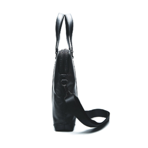 Bolso Mensajero Negro de PU, Grande, Duradero, con Cierre de Cremallera, Estilo Ejecutivo, para Todas las Temporadas - Product Image 5