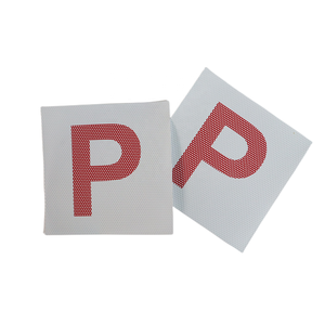 สติกเกอร์หน้าต่างด้านหลังรถสัญลักษณ์ P <span class=keywords><strong>รถ</strong></span>มองเห็นชัดแบบใหม่จากออสเตรเลีย - Product Image 4
