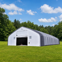 Tentes d'entrepôt de stockage pour événements de grande envergure, en acier robuste, modernes, isolées, personnalisées, résistantes aux charges de neige, pour usage extérieur