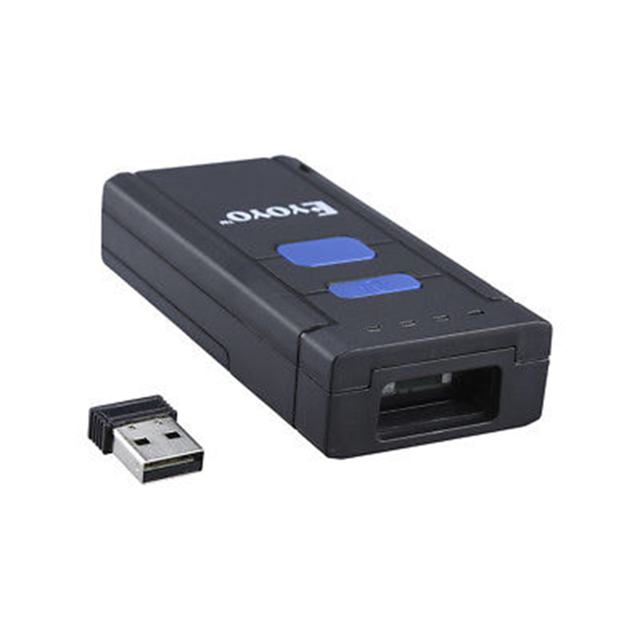 Eyoyo EY-2877L 3 in 1 Handheld Mini Bluetooth USB Cable Portable 1D Wireless Barcode Scanner for Android, IOS, Mac, Windows