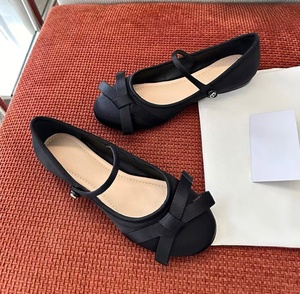 2026 New Brand Soft Pink Gentle Fairy Style Round-Toe Low-Heel Gentle Casual Commuting Bridal Attendant Shoes - Product Image 2