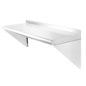 Estantes de Pared para Suministros de Hoteles y Restaurantes, Estante de Cocina de Acero Inoxidable Montado en la Pared - Product Image 1