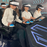 Sièges à mouvement électrique dynamiques 6Dof Montagnes russes de réalité virtuelle Jeux de tir Montagnes russes de réalité virtuelle