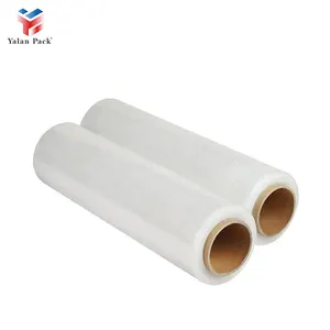 stretch film suppliers 12 inch plastic wrapping film high strength waterproof transparent stretch film