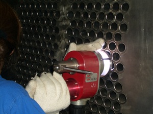 Tête de soudage à fusion orbitale, tube automatique TP040 avec <span class=keywords><strong>soudeur</strong></span> à TIG pour échangeur à chaleur et la fabrication de chaudière - Product Image 5