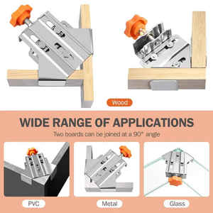 Pince d'angle industrielle polyvalente à 90 degrés en acier inoxydable Pinces à angle droit à dégagement rapide pour <span class=keywords><strong>le</strong></span> travail du bois OEM/ODM disponible - Product Image 4