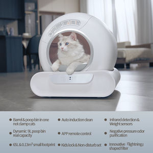 <span class=keywords><strong>Prix</strong></span> d'usine Nouvelle litière automatique autonettoyante pour chat Nettoyage facile Conception compacte - Product Image 3