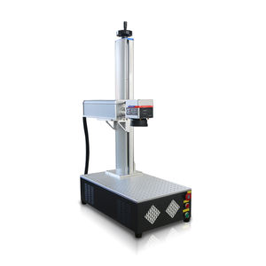 Laser à fibre Mopa 60w pour le marquage de la couleur sur l'acier inoxydable et le cuivre laiton avec lentille en matériau quartz source JPT Axe Z motorisé - Product Image 5