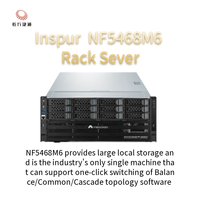 Serveur GPU 4U Spur NF5468M6 prêt à être expédié, serveur rackable original en gros pour solutions IA de centre de données, compatible A100 L40S