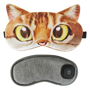 Máscara Térmica para <span class=keywords><strong>Ojos</strong></span> con Diseño de Animal de <span class=keywords><strong>Dibujos</strong></span> <span class=keywords><strong>Animados</strong></span> y Funda Extraíble, Compresa Caliente para <span class=keywords><strong>Ojos</strong></span> con Batería de Iones de Litio de 1000 mAh para Viajes y Sueño - Product Image 1