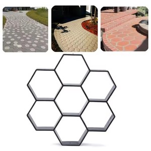 Moule de pavage DIY pour allées, pavés, briques, pierres, en béton et ciment, réutilisable pour jardin et patio - Product Image 3