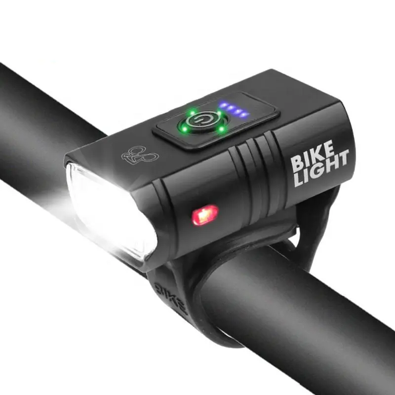 Bicicleta Luz USB Recarregável T6 LED Bicicleta Luzes 6 Modos MTB Lanterna Bicicleta Farol para Ciclismo Bicicleta Frente Lâmpada