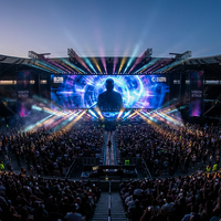 Panel de Video LED para Exteriores Vishow6.0 P3.91, 500x500mm, 4500CD, 7680Hz, IP65, HDR10/HDR10+, Legible Bajo la Luz Solar, Color de 16 Bits