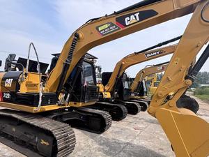 Excavadora de cadenas CAT 312D2 usada, excavadora hidráulica con cabina cerrada, equipo de construcción - Product Image 3
