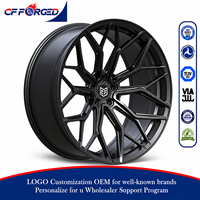 Jantes en alliage forgé monobloc de haute qualité personnalisées de 19, 20 et 21 pouces en satin noir 5x114.3 pour Tesla Model Y Model 3 EV