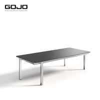 Table basse portable moderne en bois à hauteur réglable écologique pour salon et bureau