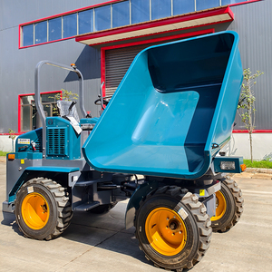 निः शुल्क शिपिंग 4wd पहियों मिनी डंप ट्रक लोडर 3 टन क्षमता बाल्टी - Product Image 2