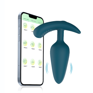 Vibratore Anale in Silicone Liquido Morbido per Alimenti con Controllo Remoto/APP, Giocattolo Sessuale, Plug Anale, Gioco Anale, Vendita all'Ingrosso, Fabbrica OEM & ODM - Product Image 1
