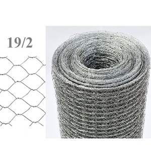 Rollo de 50 m de Malla de Alambre Galvanizado de Triple Torsión de 19/2 mm, Diámetro de 0,7 mm, Altura de 200 cm para Aplicaciones de Construcción y Cercas - Product Image 1