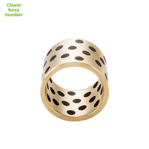 <span class=keywords><strong>Manchon</strong></span> en cuivre JDB à diamètre intérieur 8~20MPBZ, en graphite huileux, résistant à l'usure, autolubrifiant - Product Image 4
