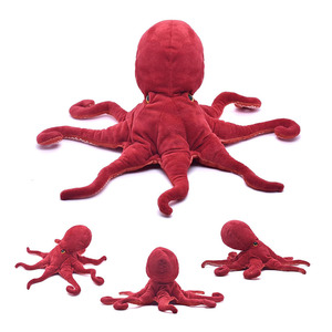 <span class=keywords><strong>Peluche</strong></span> Realistico di Polpo Gigante Rosso 7572, Morbido Giocattolo da Abbracciare, Regalo di Halloween per Bambini - Product Image 3