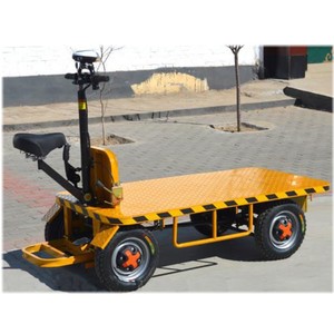 Electric Load Electric Platform Cargo Carrier <b>Trolley</b> Heavy Loading Transport Cart Moving Carts With 4 Wheels for Load - Product Image 4