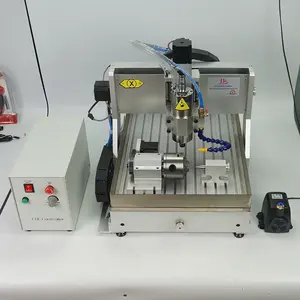 Máquina de grabado CNC USB LY de 3 y 4 ejes, router para madera 6040 6090, grabadora, fresadora de aluminio, taladro, torno con soporte para tanque de agua - Product Image 3