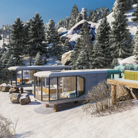 Maison capsule spatiale préfabriquée moderne certifiée CE Gangte GT-01 avec garantie de 5 ans, maison mobile en aluminium, mini-maison pour hôtel
