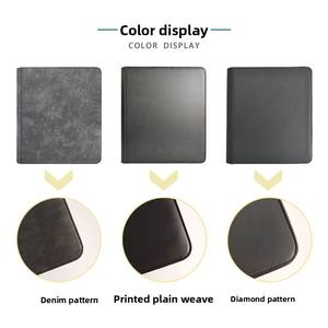 Carpeta de tarjetas coleccionables de 9 bolsillos de cuero PU Carpeta de tarjetas Toploader para álbumes de fotos Pokemo Yu-Gi-Oh MTG <span class=keywords><strong>Top</strong></span> Loader - Product Image 5